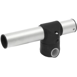 Держатель спиннинга сквозной на леер, алюминий (030630T)